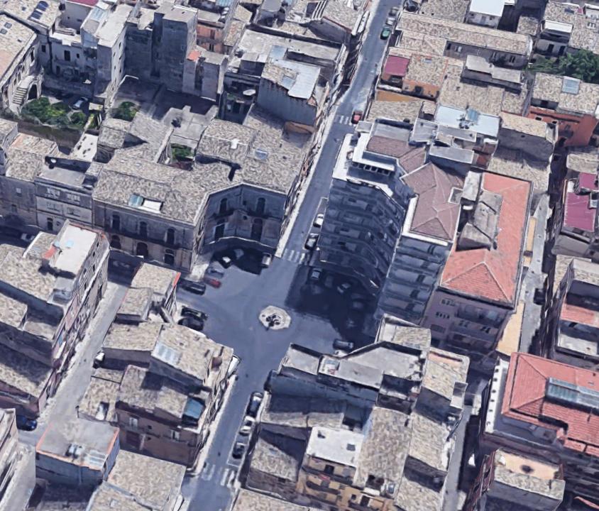 veduta dall'alto di Ragusa 