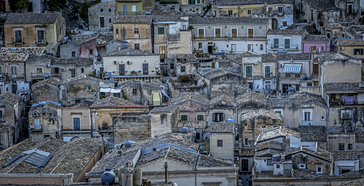 veduta città di Modica