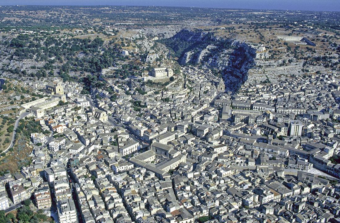 veduta di Scicli 