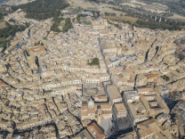 veduta dall'alto Caltagirone
