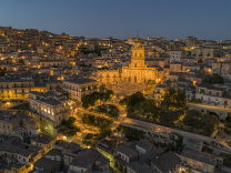 vista dall'alto Modica