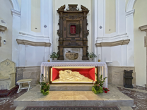 Scultura S. Lucia giacente
